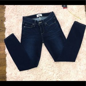 Paige ankle skinny jeans